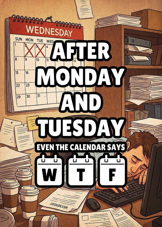 Funny Office Work Calendar Meme
