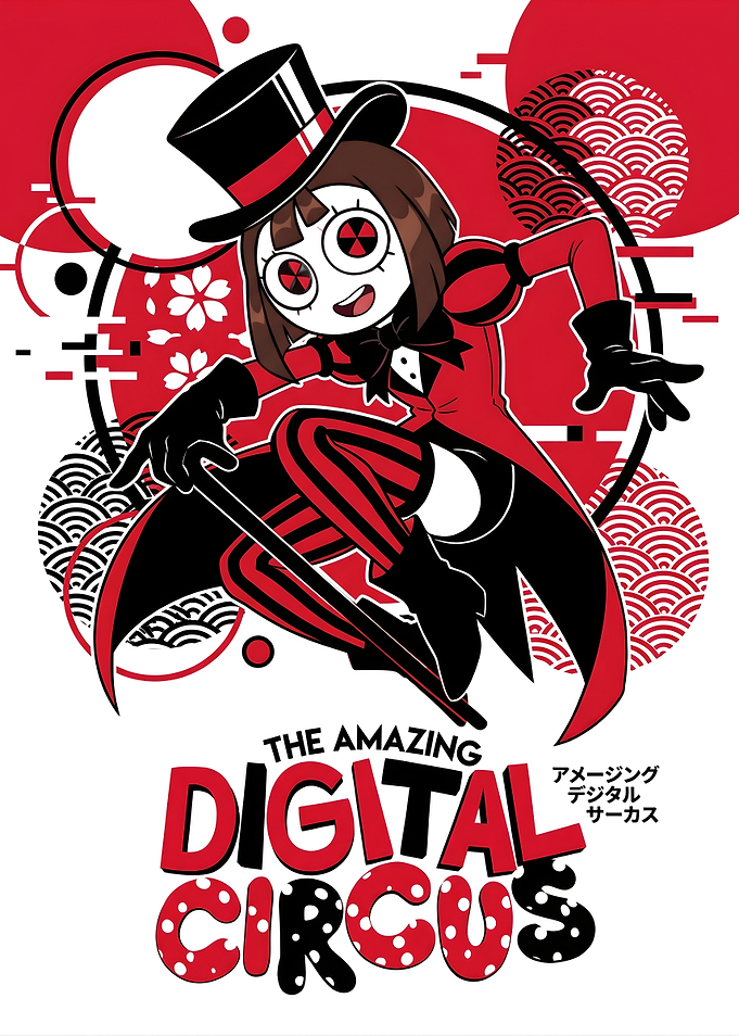 Pomni The Amazing Digital Circus Poster