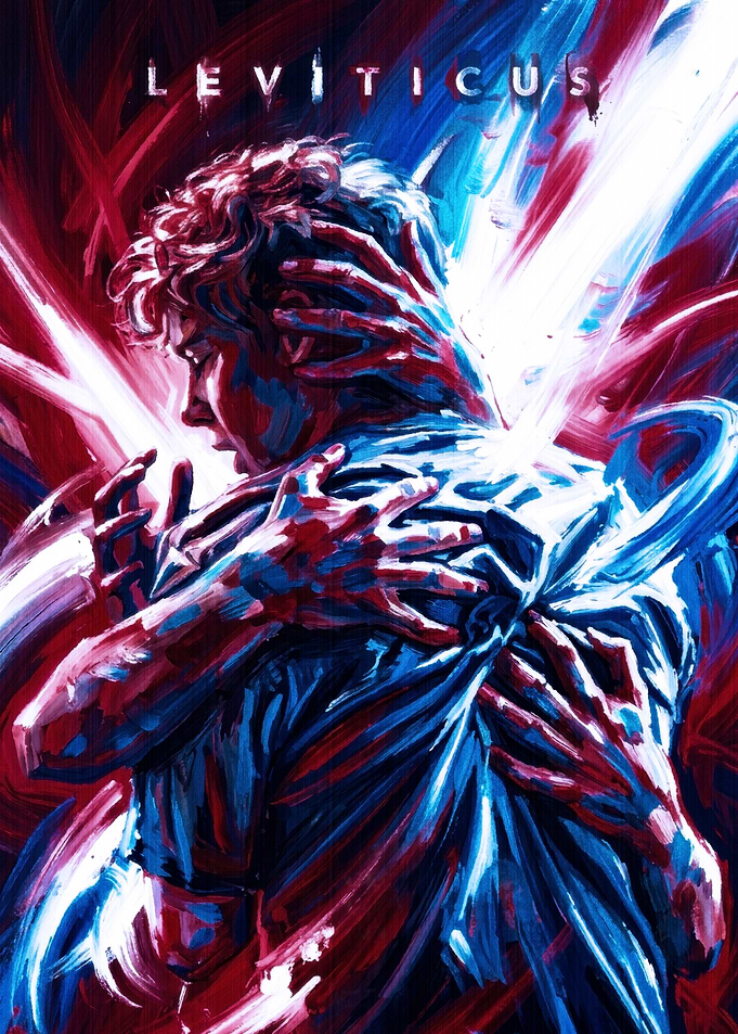 Leviticus Abstract Emotional Embrace Art