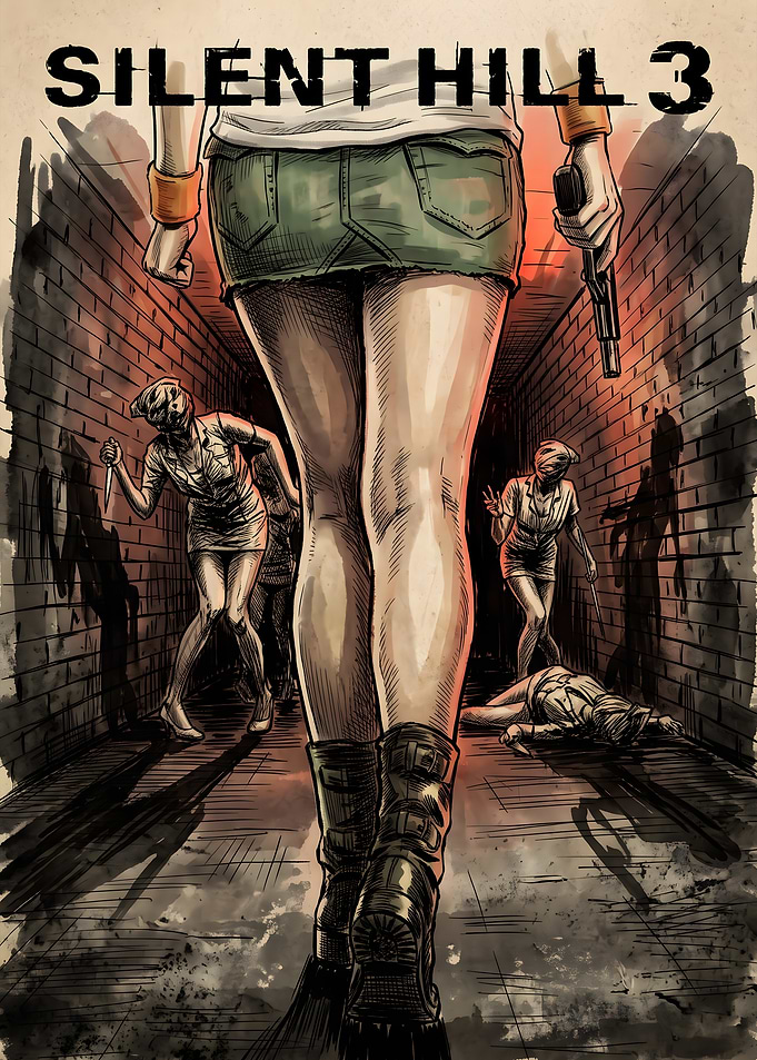Silent Hill 3 Heather Mason Poster