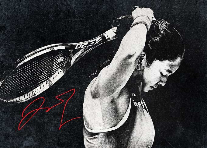 Tennis Legends in Motion | Iconic Grand Slam Inspired Wall Art