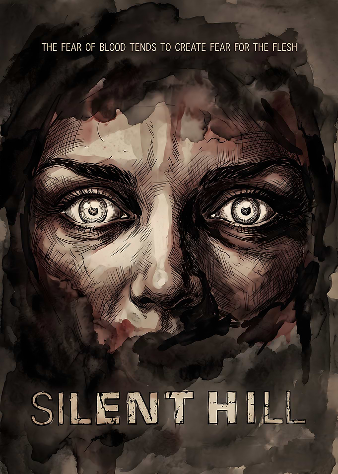 Silent Hill Horror Poster