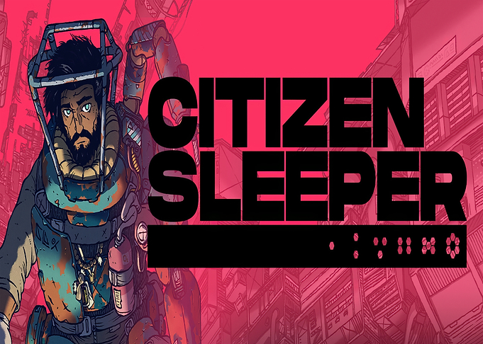 Citizen Sleeper Game Title Art
