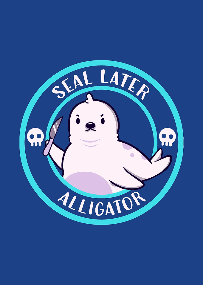 Seal Latter Alligator