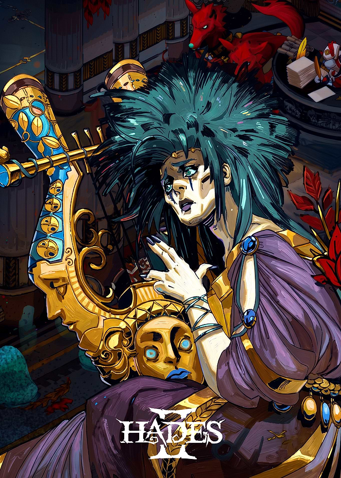 Hades II Orpheus Character Art