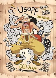 God Usopp Graphic Poster