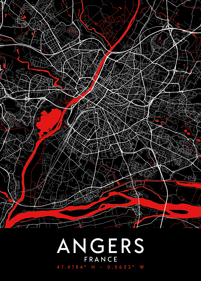 Angers Dark Map