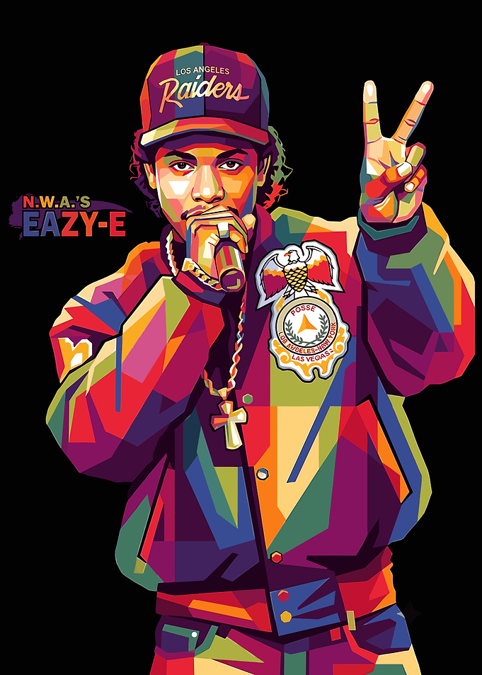 Eazy-E Pop Art Portrait