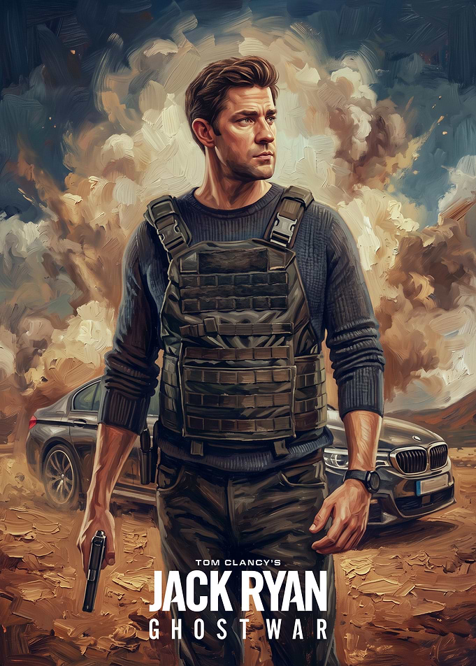 Jack Ryan Ghost War Poster