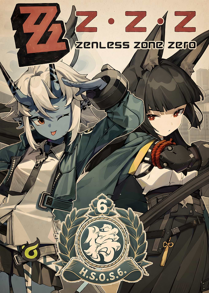 Zenless Zone Zero H.S.O.S.6 Poster
