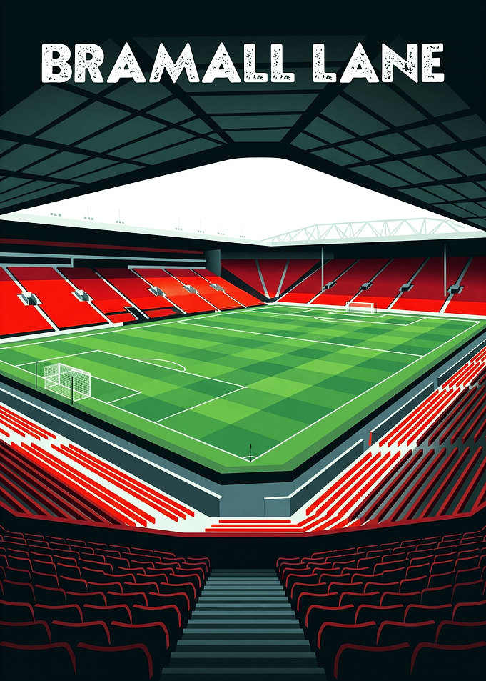 Bramall Lane Stadium Poster