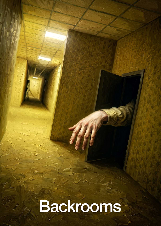 The Backrooms Liminal Space Horror