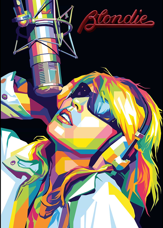 Debbie harry Blondie Pop Art