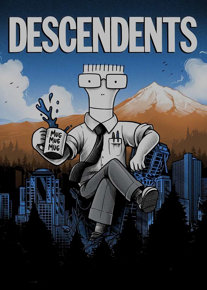 Descendents Milo Aukerman Coffee Poster