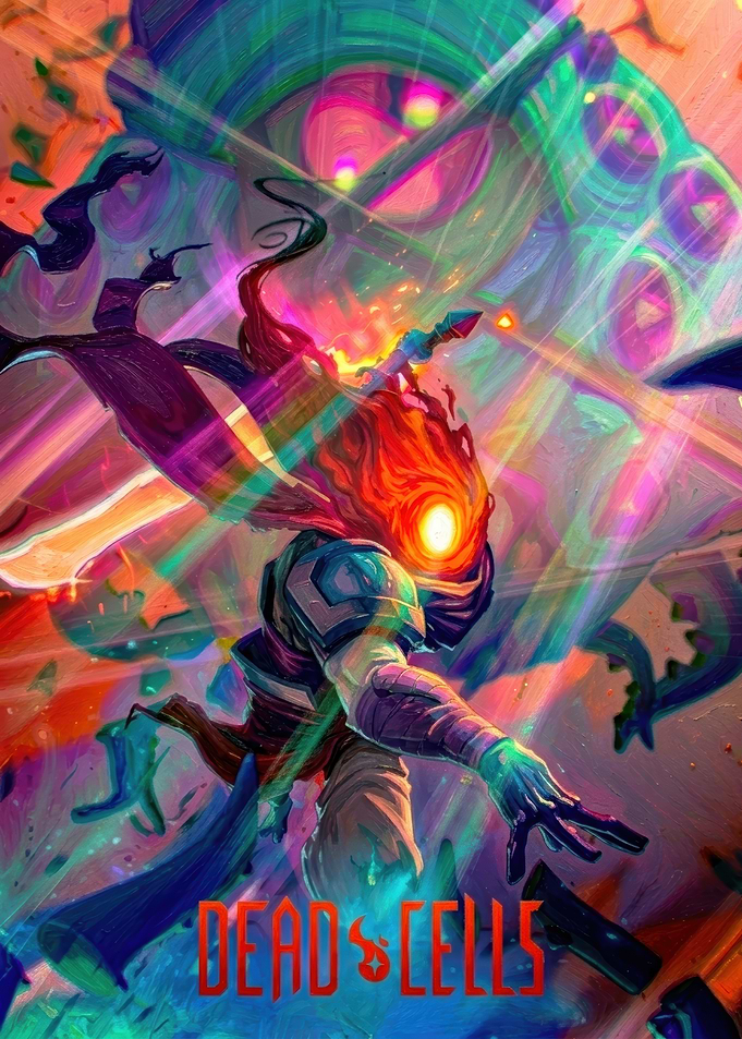 Dead Cells Game Poster Art