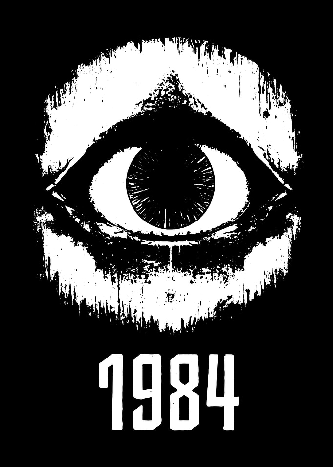 1984 Big Brother Eye Graphic