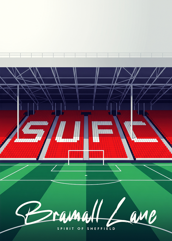 Bramall Lane Stadium Poster