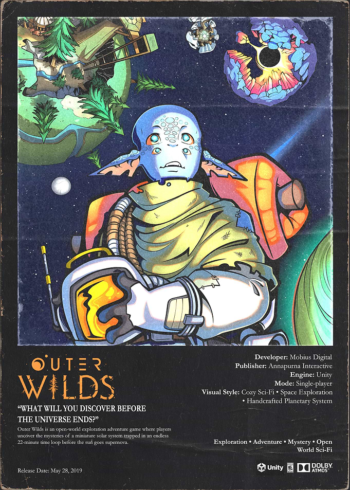 Outer Wilds Game Poster