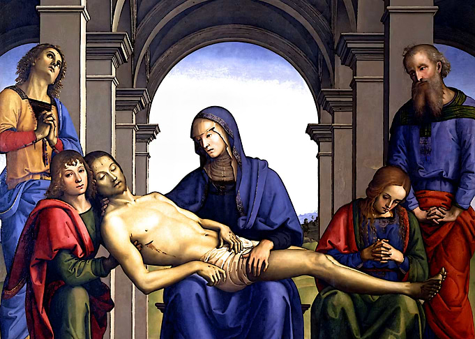 Lamentation over the Dead Christ
