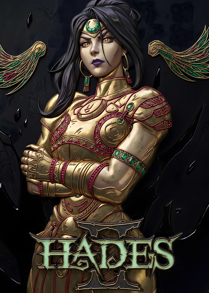 Hades II Golden Goddess Portrait