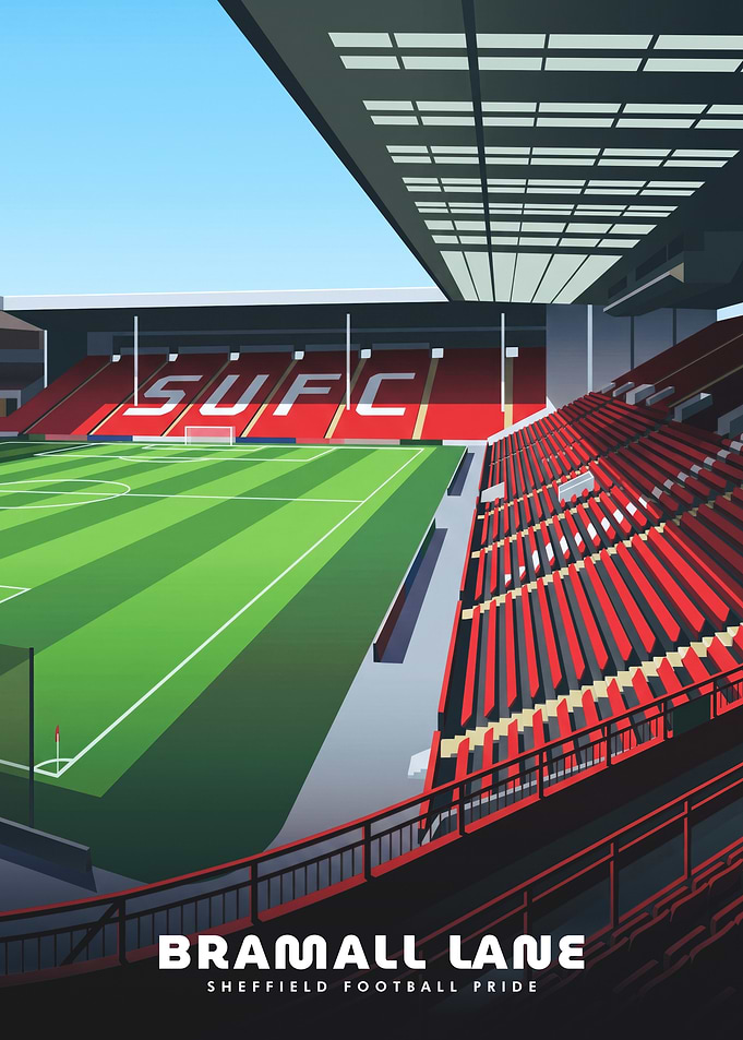 Bramall Lane Stadium Poster