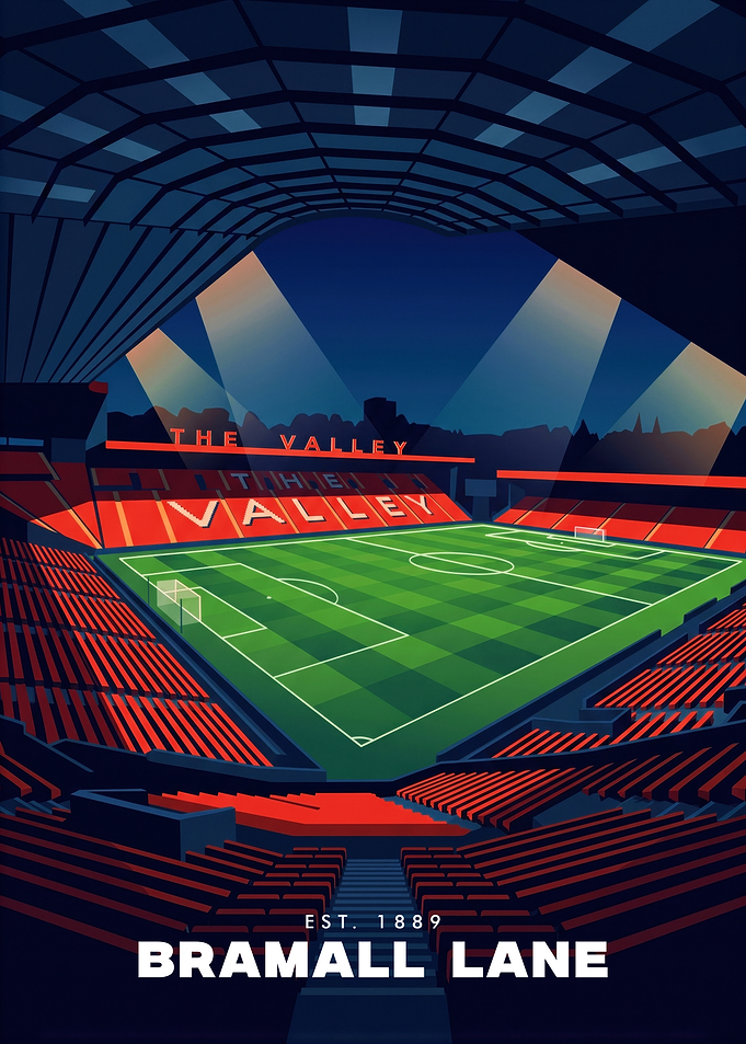 Bramall Lane Stadium Poster