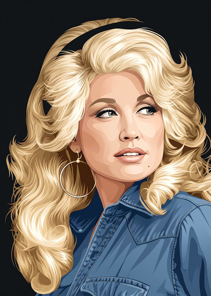 Dolly Parton Portrait