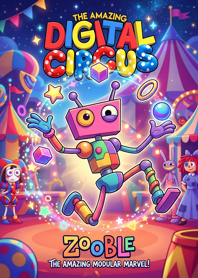The Amazing Digital Circus Zooble Poster