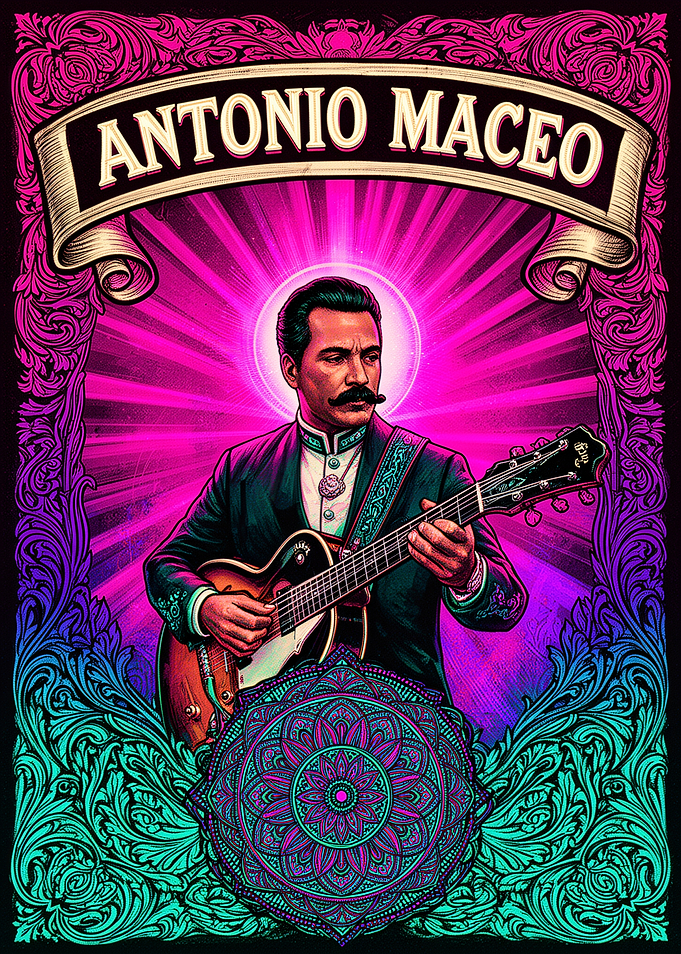 Antonio Maceo Music Poster Art