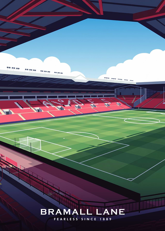 Bramall Lane Stadium Poster