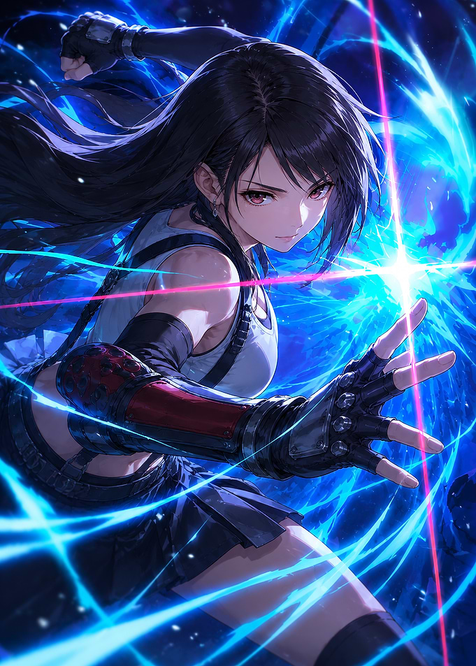 Tifa Lockhart Combat Action