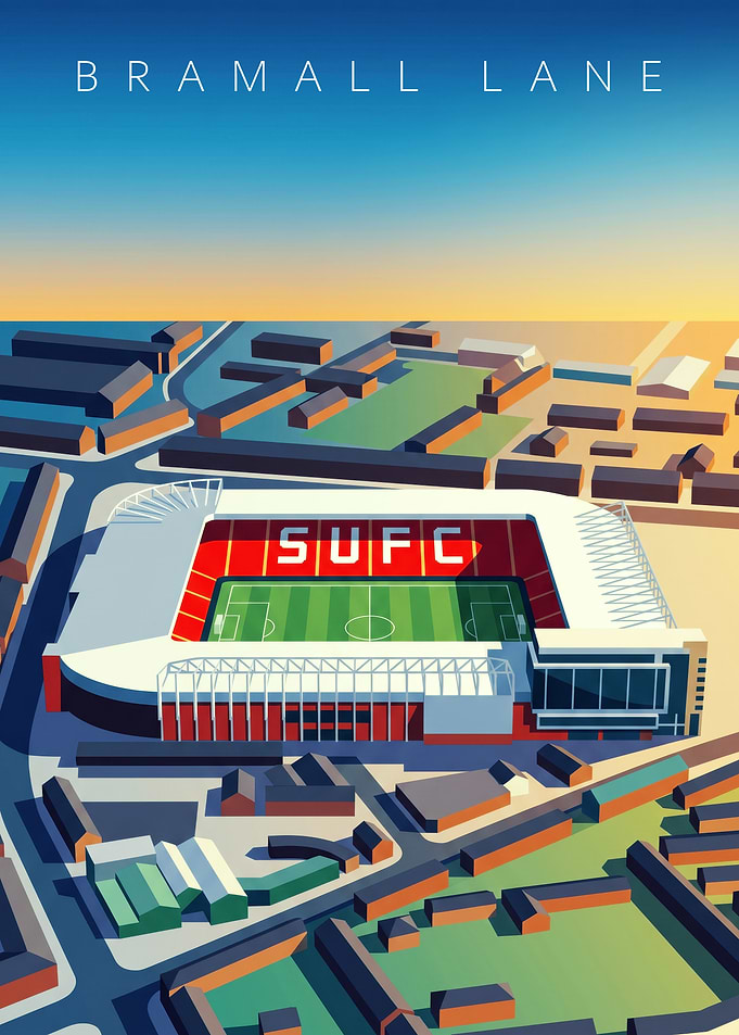 Bramall Lane Stadium Poster