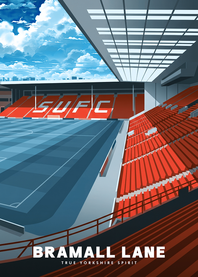 Bramall Lane Stadium Poster