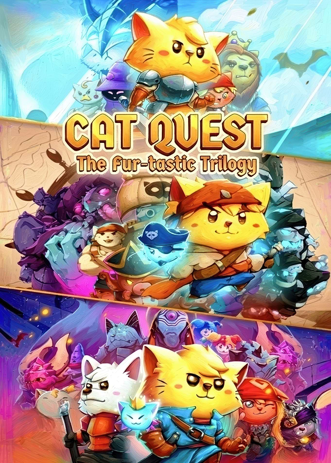 Cat Quest The Fur-tastic Trilogy Art