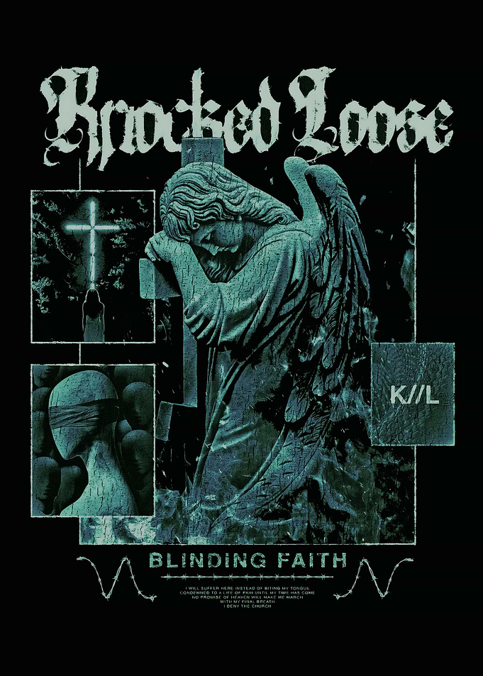 Knocked Loose Blinding Faith Graphic Tee