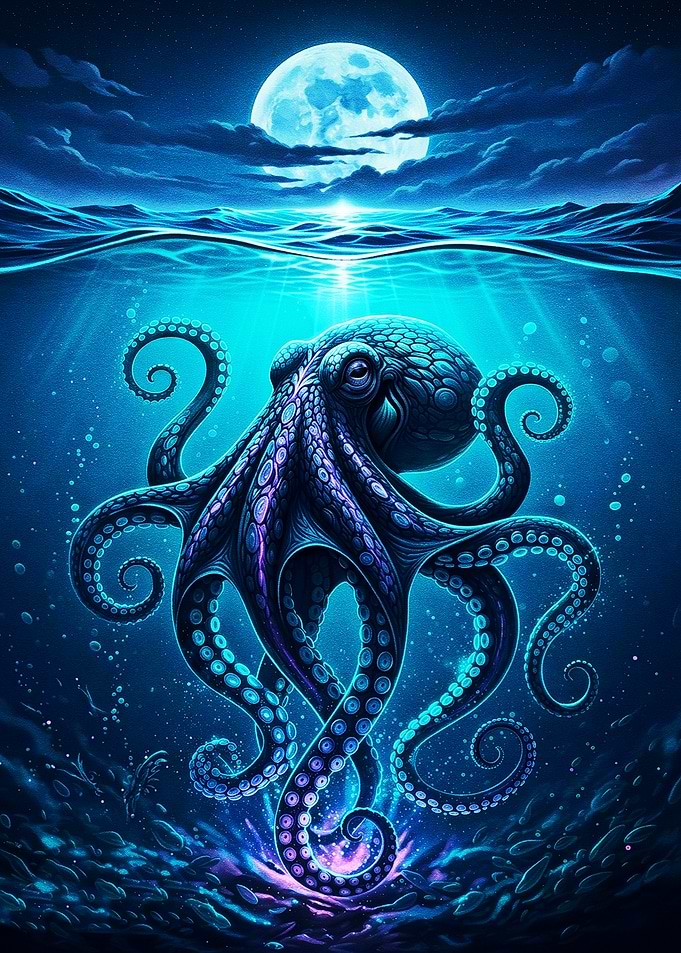 Moonlight Octopus