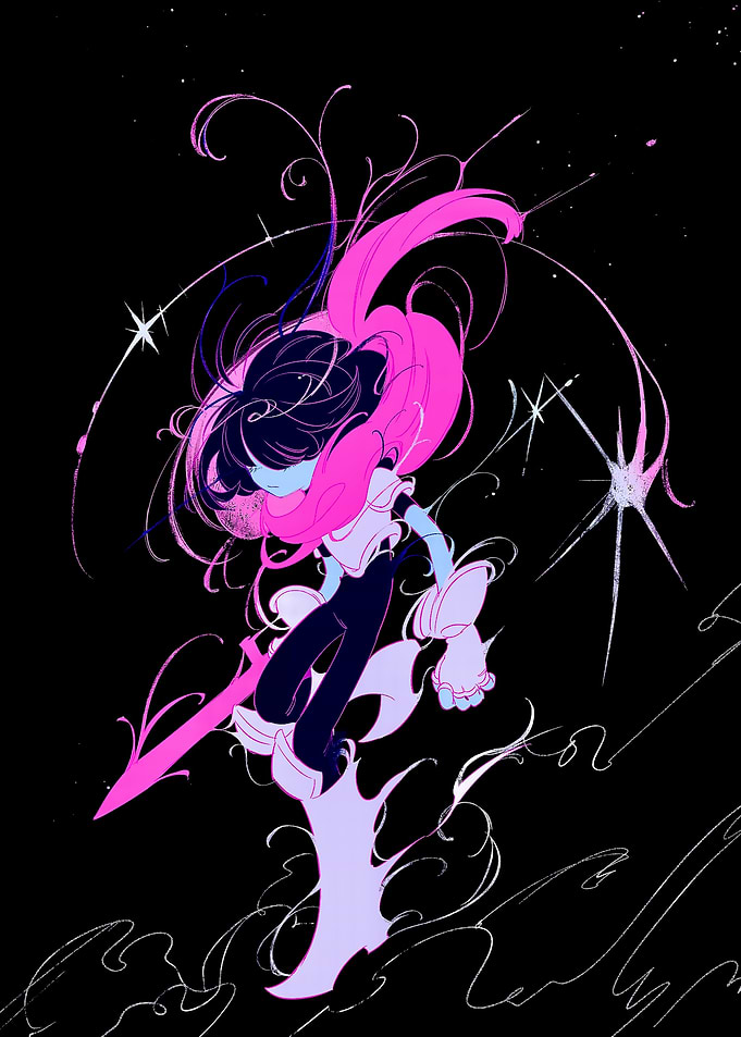 Kris from Deltarune Digital Art