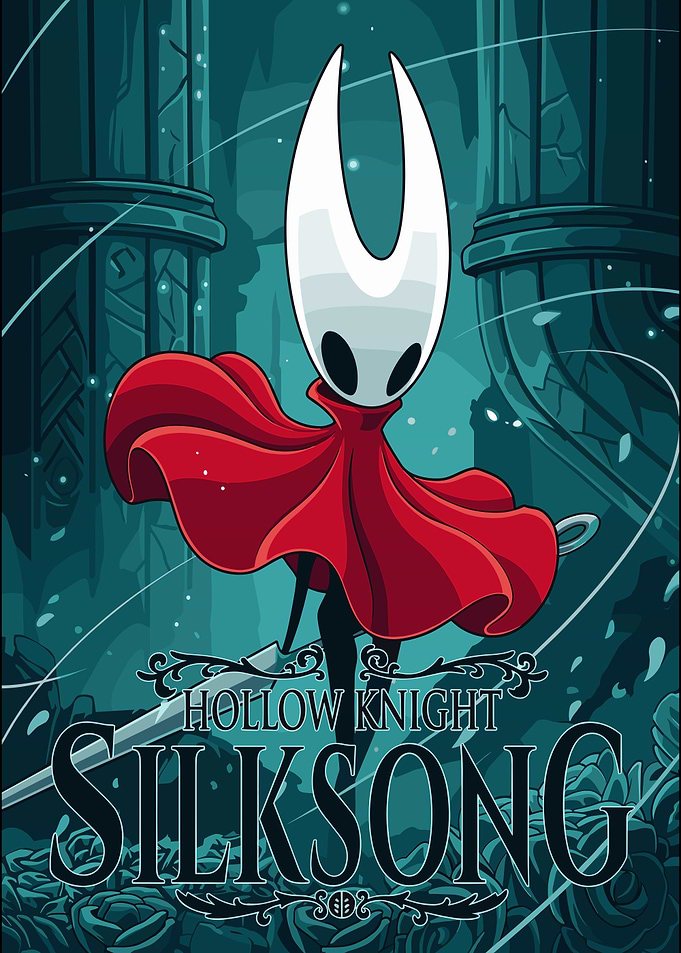 Hollow Knight Silksong Hornet Poster