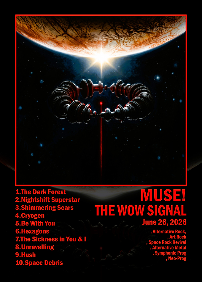 Muse The Wow Signal Album Poster