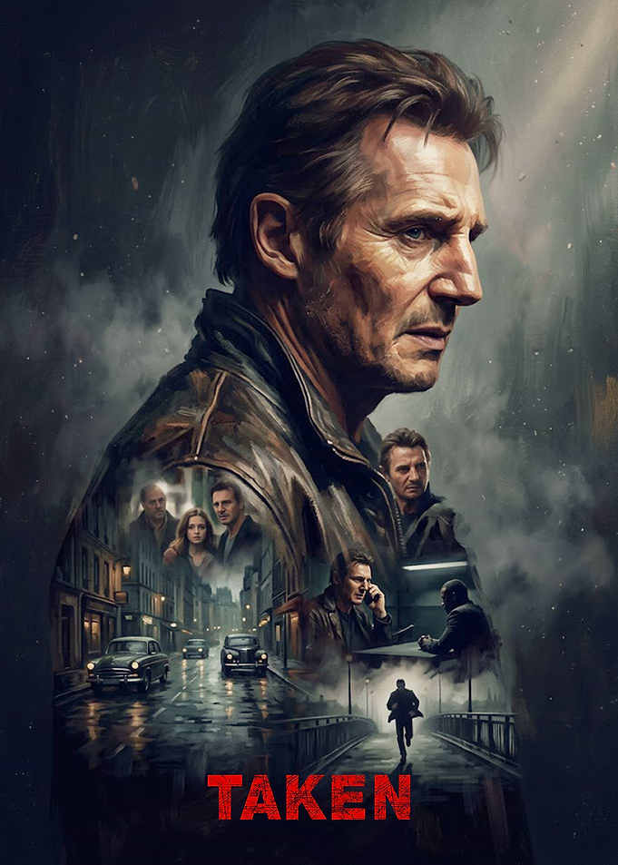 Taken Movie Poster Art