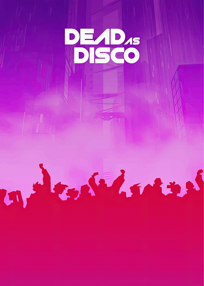 Dead as Disco Concert Poster