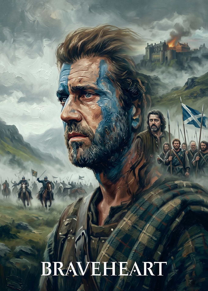 Braveheart William Wallace Movie Poster