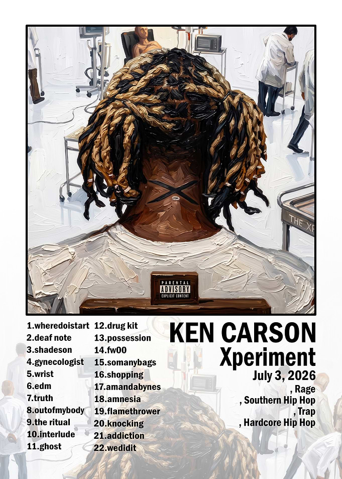 Ken Carson Xperiment Album Cover Art