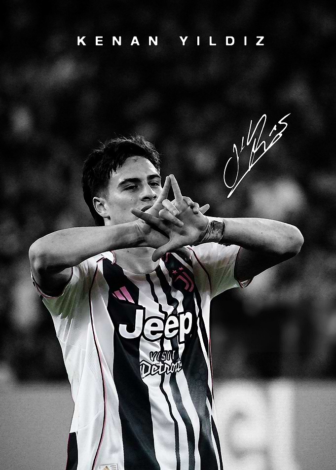 Kenan Yildiz Juventus Celebration