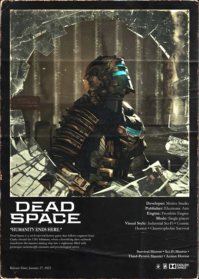 Dead Space Game Poster