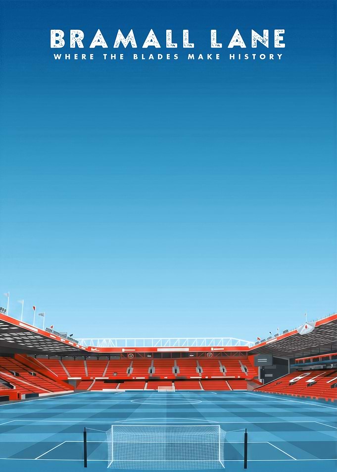 Bramall Lane Stadium Poster