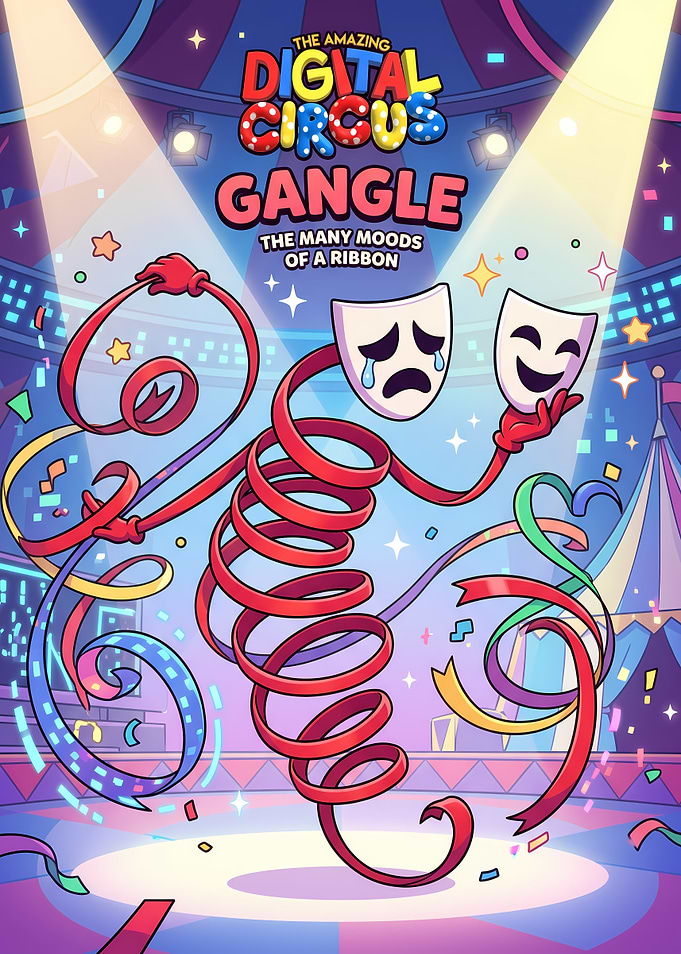 The Amazing Digital Circus Gangle Poster