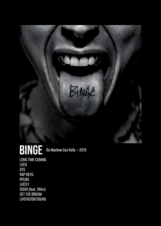 Binge Album Poster
