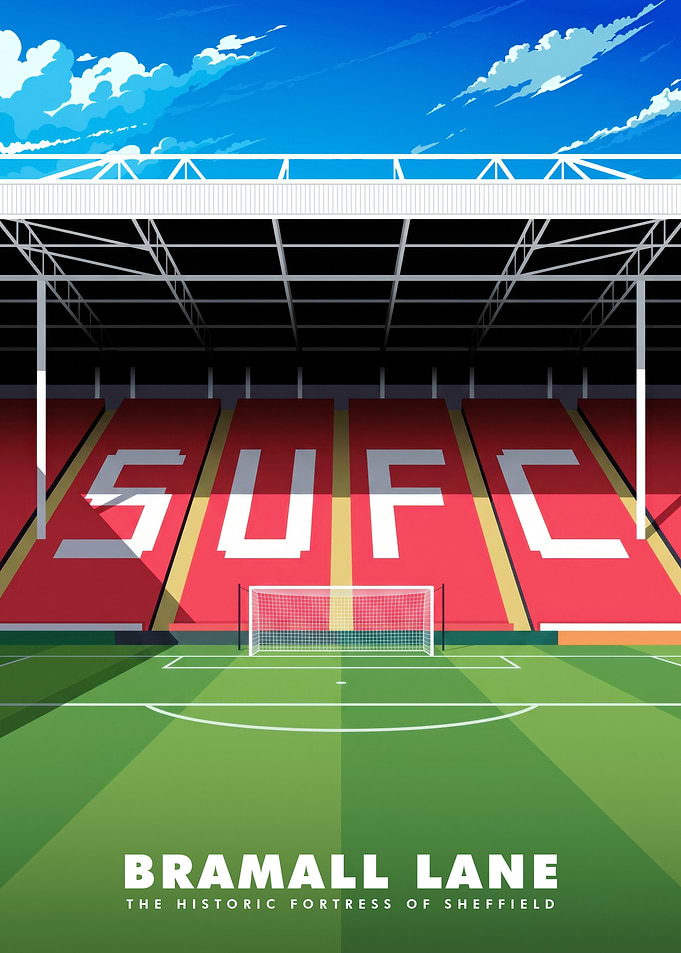 Bramall Lane Stadium Poster