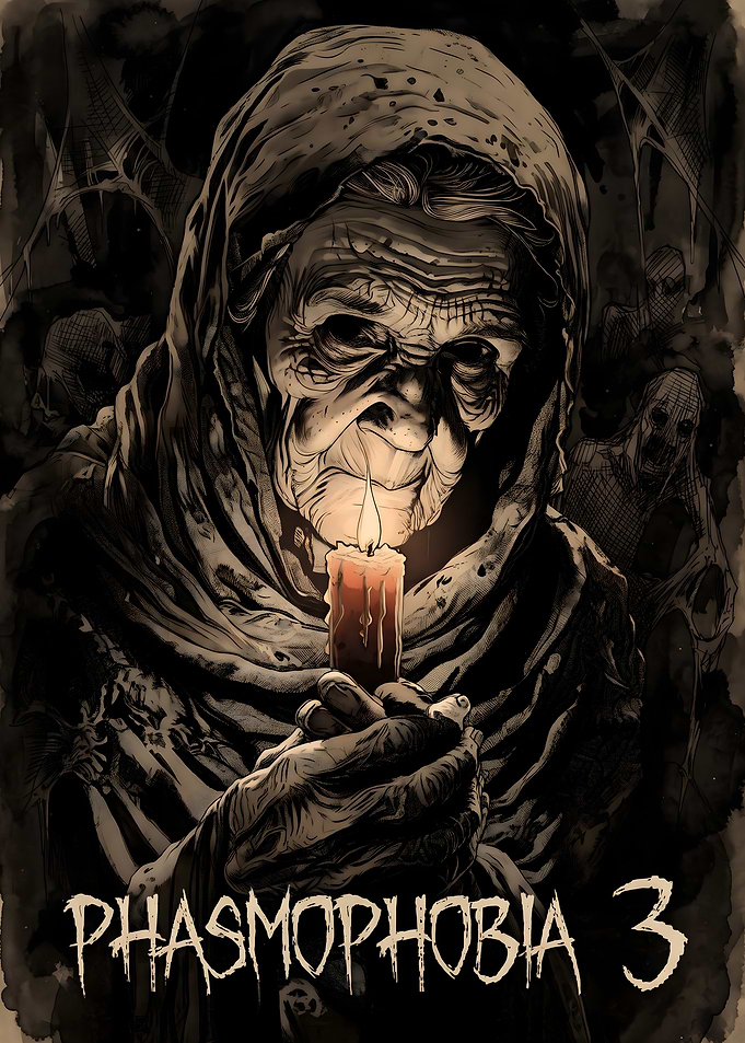 Phasmophobia 3 Horror Poster